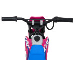 Elektrická motorka HONDA CFR450R - ružová